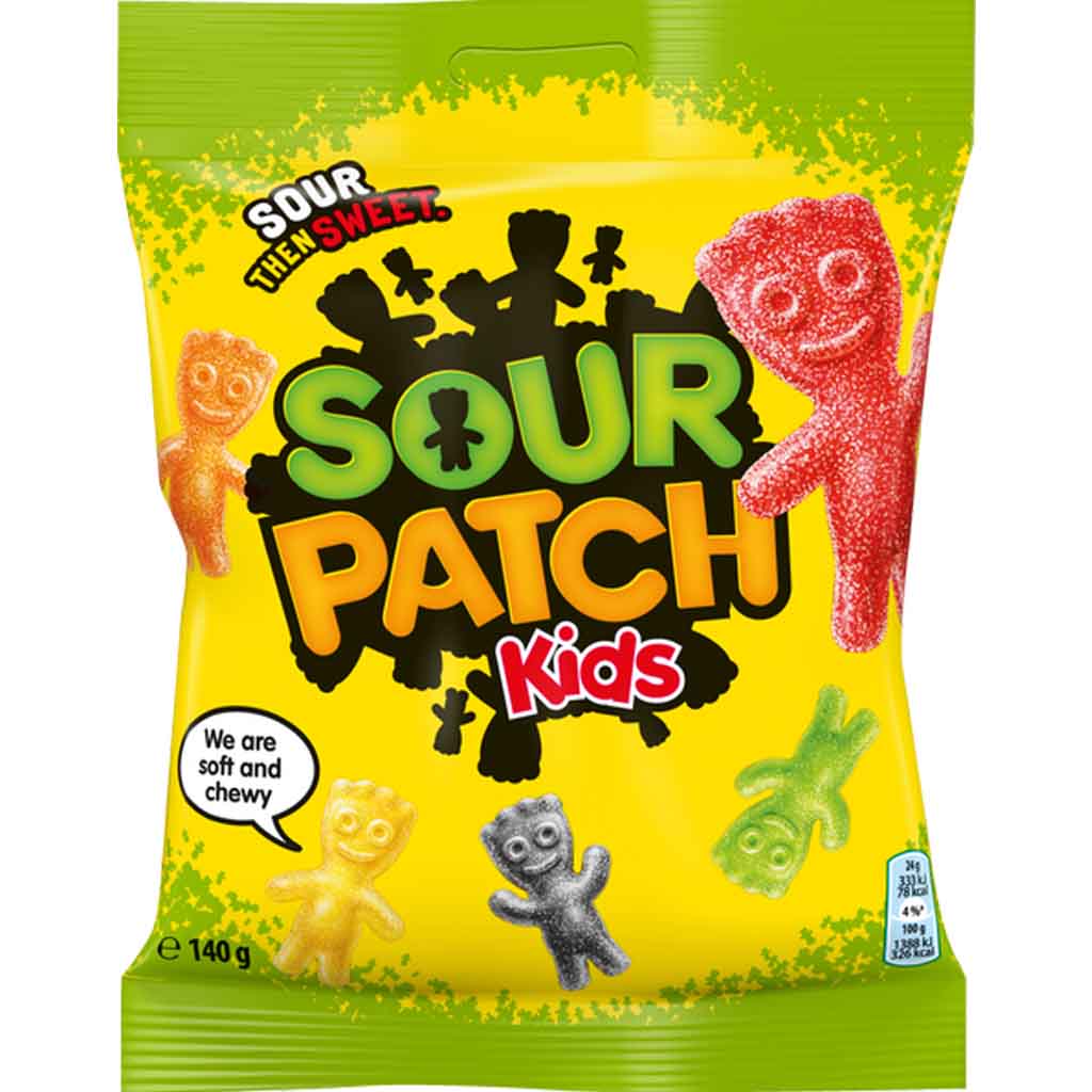 Sour Patch Kids saure Fruchtgummi 140g MHD 27.03.26