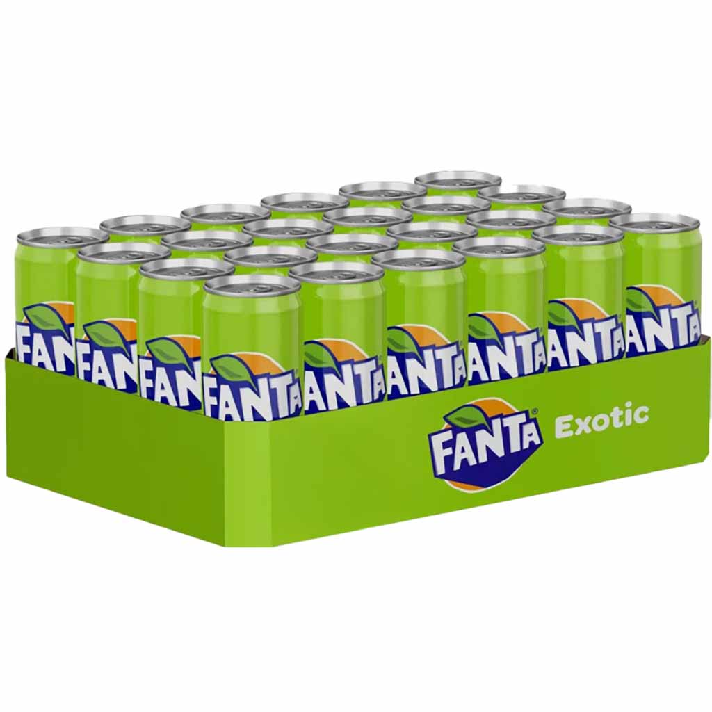 24x Fanta Exotic DOSE á 0,33L=7,92L MHD 31.12.26