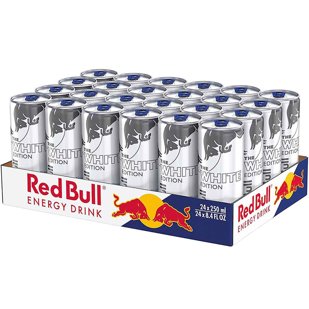 24x Red Bull The white Edition Kokos-Blaubeere DOSE á 250ml=6L MHD 11.02.27
