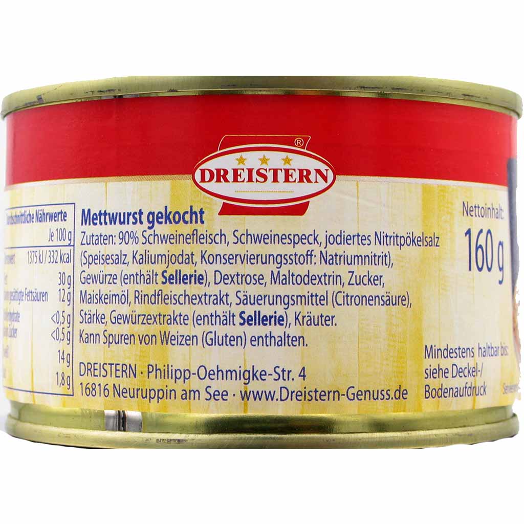 https://www.lebensmittel-sonderposten.de/media/image/8e/8d/db/Dreistern_Mettwurst_160g_back_96dpi.jpg